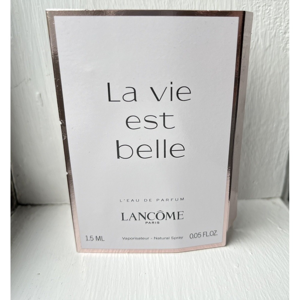 La Vie Est Belle L'eau de Parfum Sample Spray Lancôme .04oz 1.2ml New W/Card